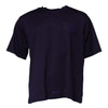 Dolce & Gabbana Navy Blue DG Logo Cotton Crew Neck T-shirt
