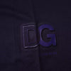Dolce & Gabbana Navy Blue DG Logo Cotton Crew Neck T-shirt