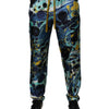 Dolce &amp; Gabbana – Jogginghose mit mehrfarbigem Marmor-Print