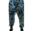 Dolce & Gabbana Multicolor Marble Print Jogger Men Sweatpants Pants