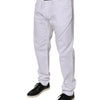 Dolce & Gabbana White Cotton Stretch Skinny Men Denim Jeans