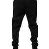 Dolce &amp; Gabbana Schwarze Polyester-Jogginghose für Herren
