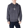 Calvin Klein Jeans Gray Cotton Hoodie