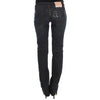 John Galliano Blue Cotton Bootcut Jeans