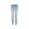 Jacob Cohen Blue Cotton Straight-Leg Jeans