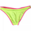 Dolce & Gabbana Yellow Pink Nylon Swimwear Bottom Beachwear Bikini