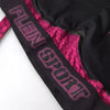 Plein Sport Black Fuchsia Logo Athlete Hannah Bra Underwear