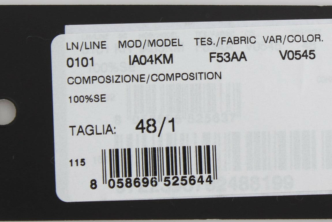 Pull ras du cou élégant en soie grise Dolce &amp; Gabbana