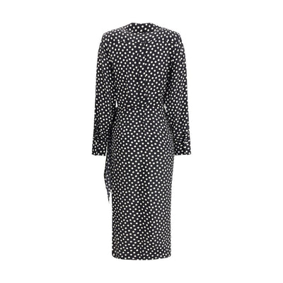 Crida Milano Black Silk Cocktail Dress