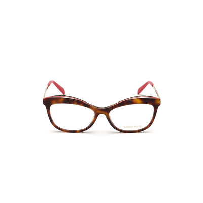 Emilio Pucci Brown Acetate Glasses (Frames)