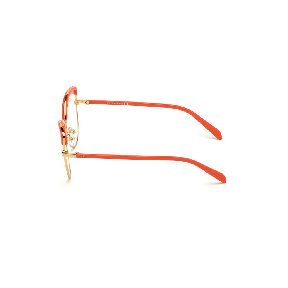 Emilio Pucci Goldmetallbrille (Gestell)
