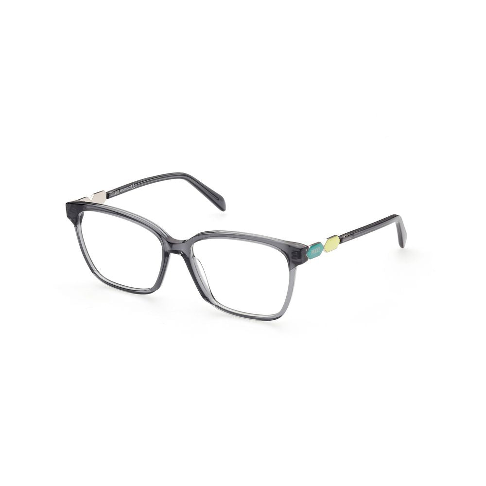 Emilio Pucci Brille aus grauem Acetat (Gestell)