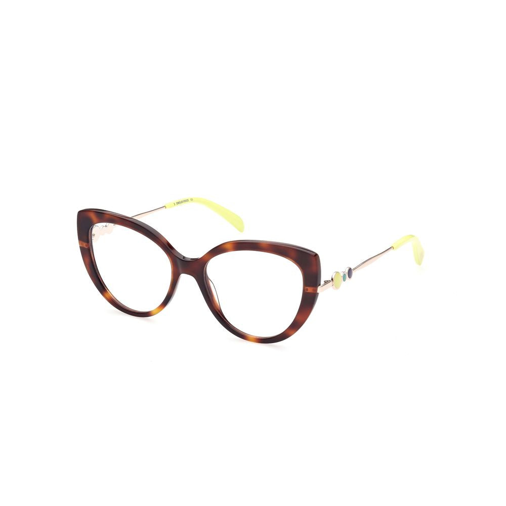 Emilio Pucci Brille aus braunem Acetat (Gestell)