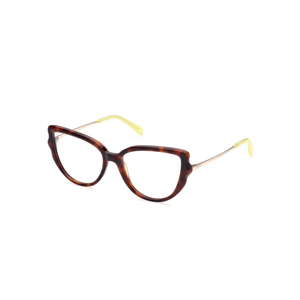 Emilio Pucci Brille aus braunem Acetat (Gestell)