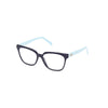 Emilio Pucci Brille aus blauem Acetat (Gestell)