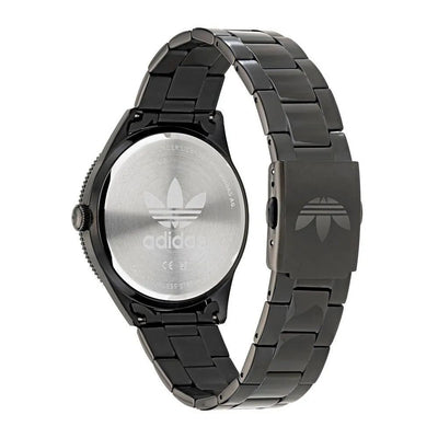 Adidas Black Stainless Steel Dress Watch
