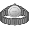 Hugo Boss Gray Stainless Steel Dress Watch