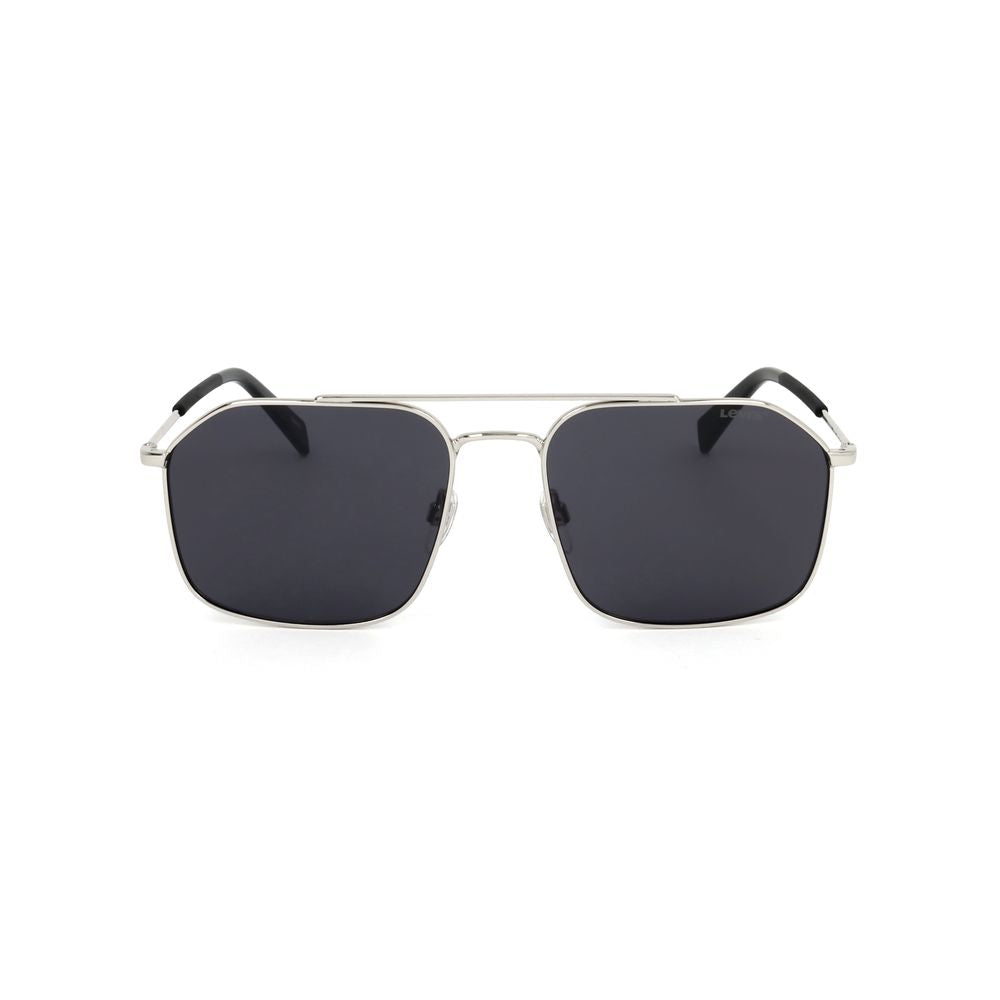Levi's – Schwarze Sonnenbrille aus Edelstahl