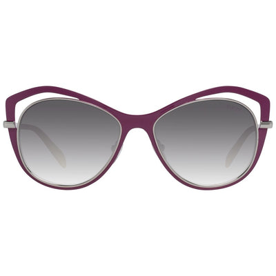 Emilio Pucci Lila Metall-Sonnenbrille