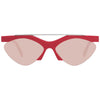 Rote Metallsonnenbrille von Emilio Pucci