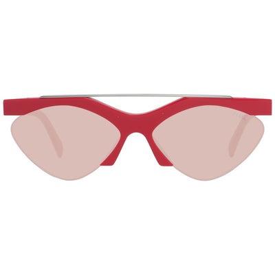Rote Metallsonnenbrille von Emilio Pucci
