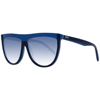Emilio Pucci – Blaue Sonnenbrille aus Kunststoff