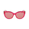 Ferragamo Red Acetate Sunglasses
