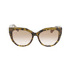 Ferragamo Brown Acetate Sunglasses