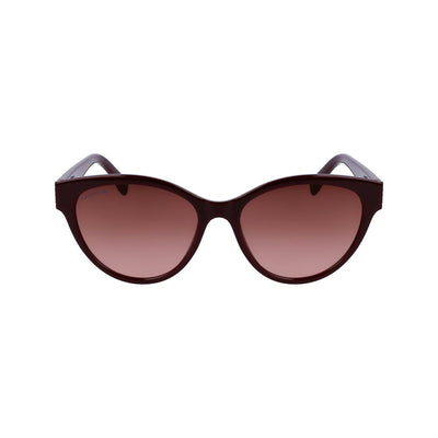 Lacoste – Rote Sonnenbrille mit Spritzguss