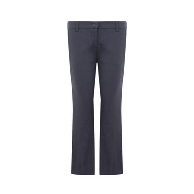 Lardini Blue Linen Casual Pants