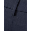 Lardini Blue Linen Casual Pants