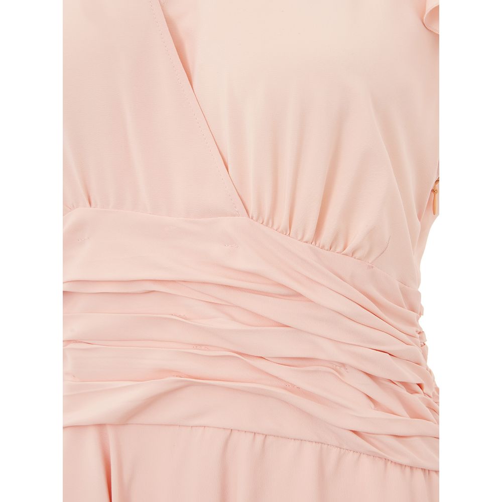 Lardini Pink Acetate Casual Dress
