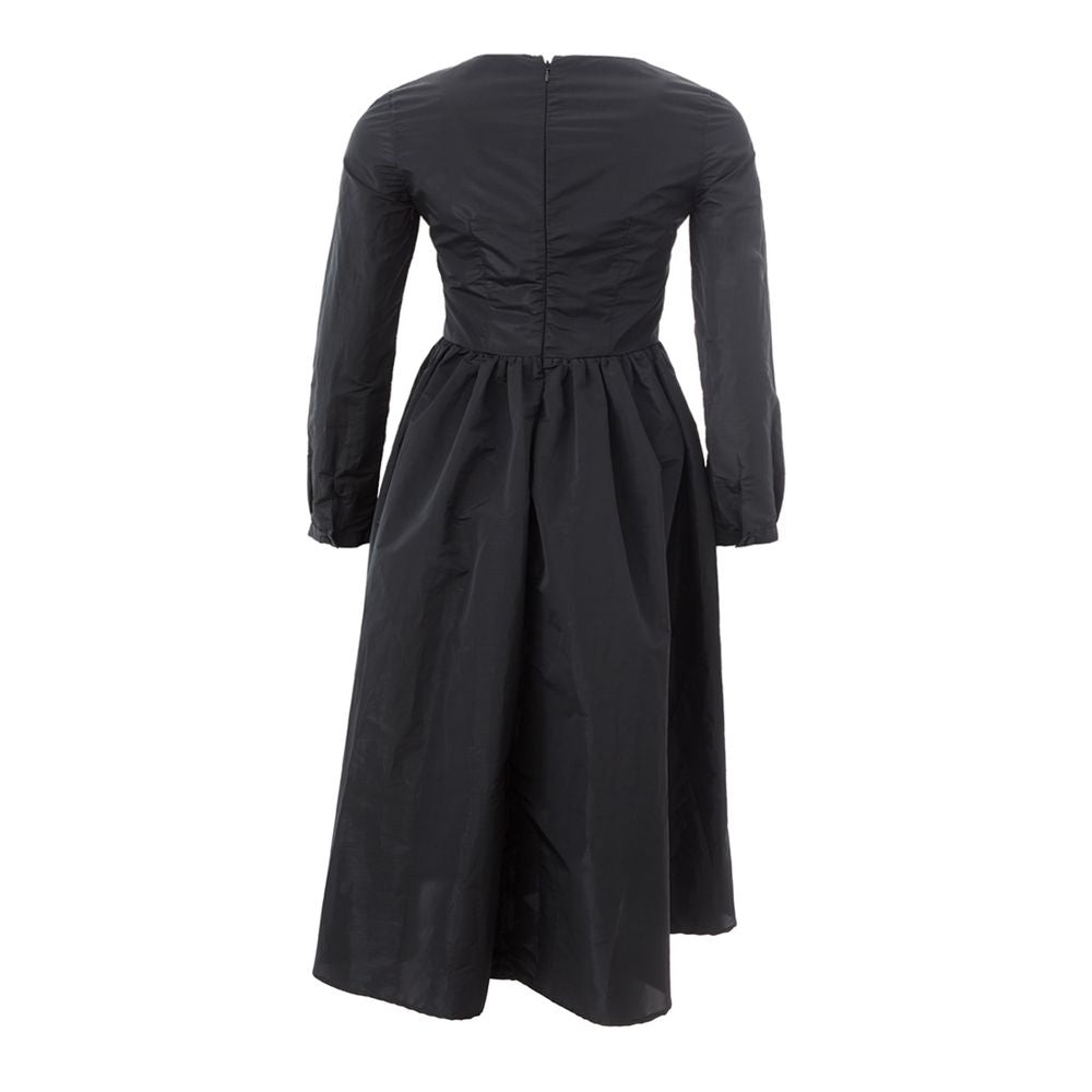 Lardini Schwarzes Polyester-Cocktailkleid