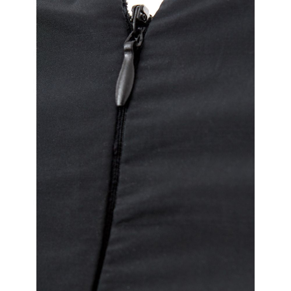 Lardini Schwarzes Polyester-Cocktailkleid