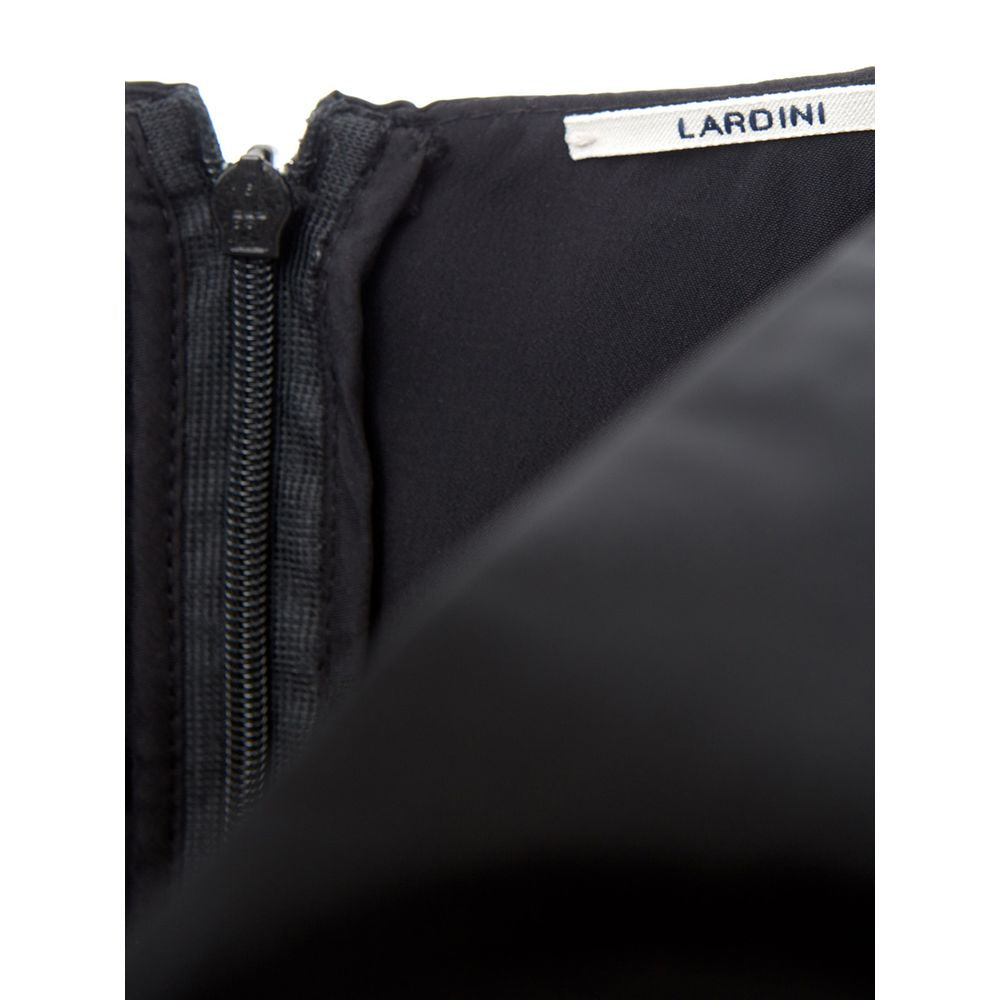 Lardini Schwarzes Polyester-Cocktailkleid