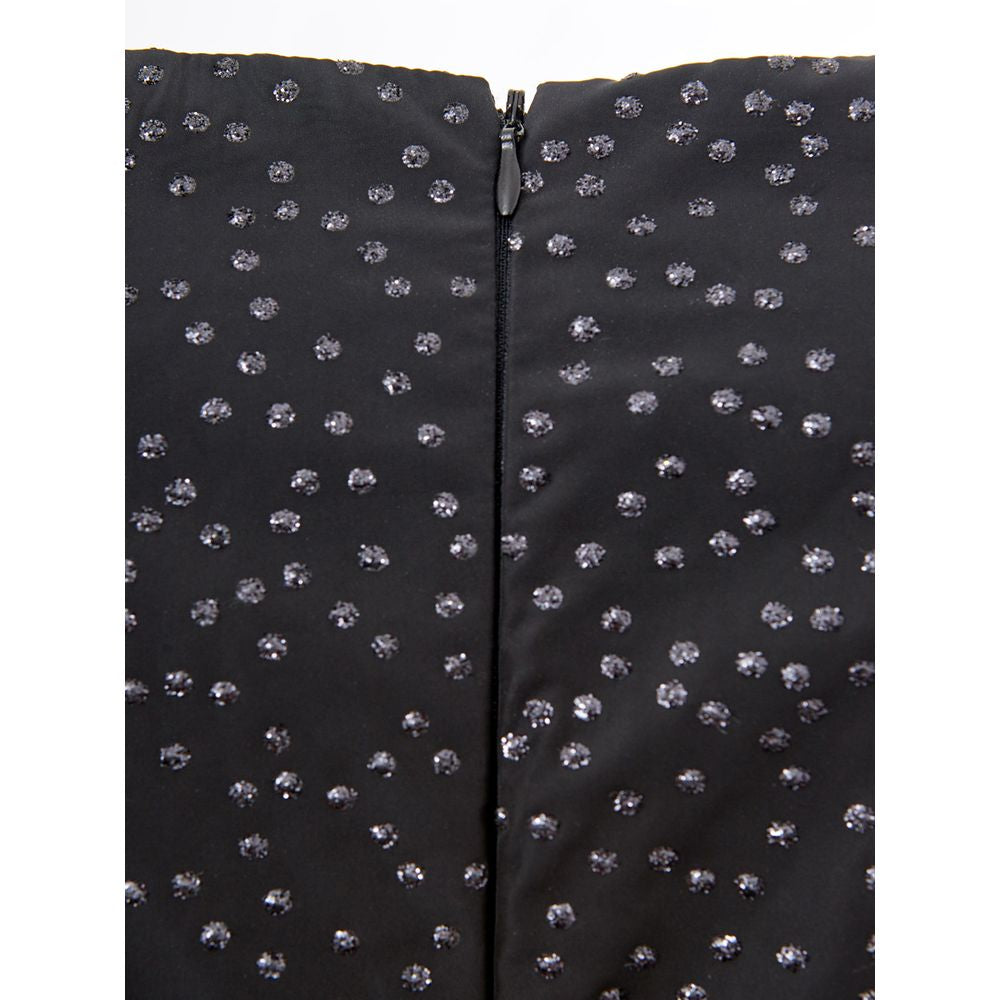 Robe élégante en polyéthylène noir Lardini