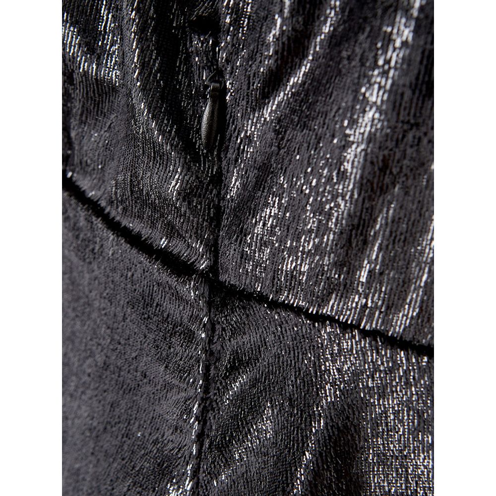 Lardini Schwarzes Polyester-Cocktailkleid