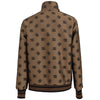 Dolce & Gabbana Bronze Polyester Shell Jacket