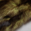 Dolce & Gabbana Multicolor Fur Shawl Neck Wrap Cover Collar Scarf