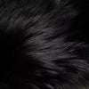 Dolce & Gabbana Black Fox Fur Neck Wrap Warmer Winter Scarf