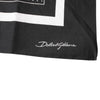 Dolce & Gabbana Black Polka Dots Cotton Handkerchief Scarf