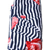 Dolce & Gabbana Multicolor Stripes Seashells Beach Towel