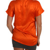 Dolce & Gabbana Silk Orange Lemon Crystal T-shirt Top