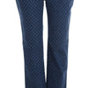 Dolce & Gabbana Polka Dotted Stretch Capri Jeans