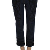 Dolce & Gabbana Blue Denim Cotton CAPRI Torero Jeans