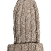 Dolce & Gabbana Beige Wool Knitted Ski Mask Balaclava Hat