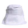 Dolce & Gabbana White Polyester Wide Brim Bucket Hat