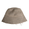 Dolce & Gabbana Beige Linen Wide Brim Bucket Hat