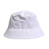 Dolce & Gabbana White Cotton Wide Brim Bucket Hat