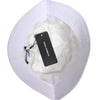 Dolce & Gabbana White Cotton Wide Brim Bucket Hat